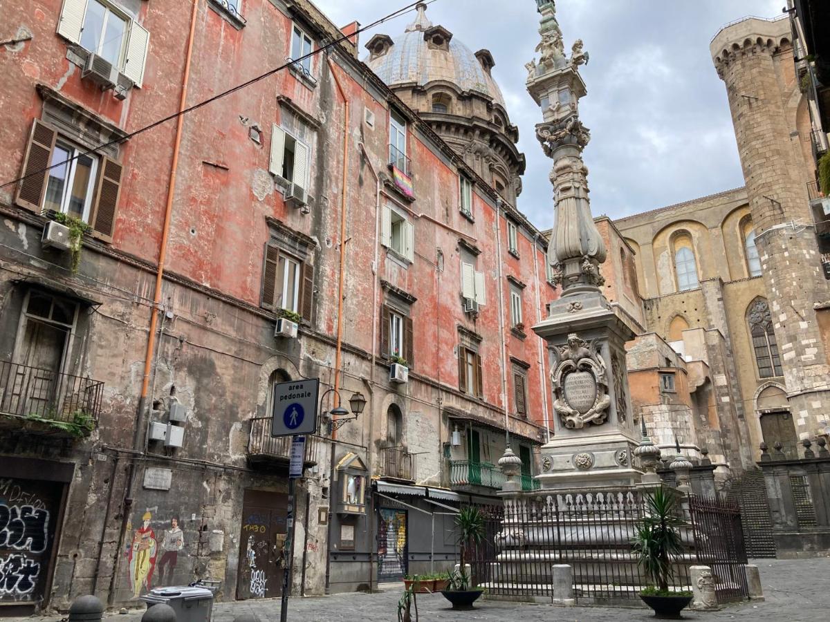 La Casa Blu Nel Cuore Storico Di Napoli Buitenkant foto